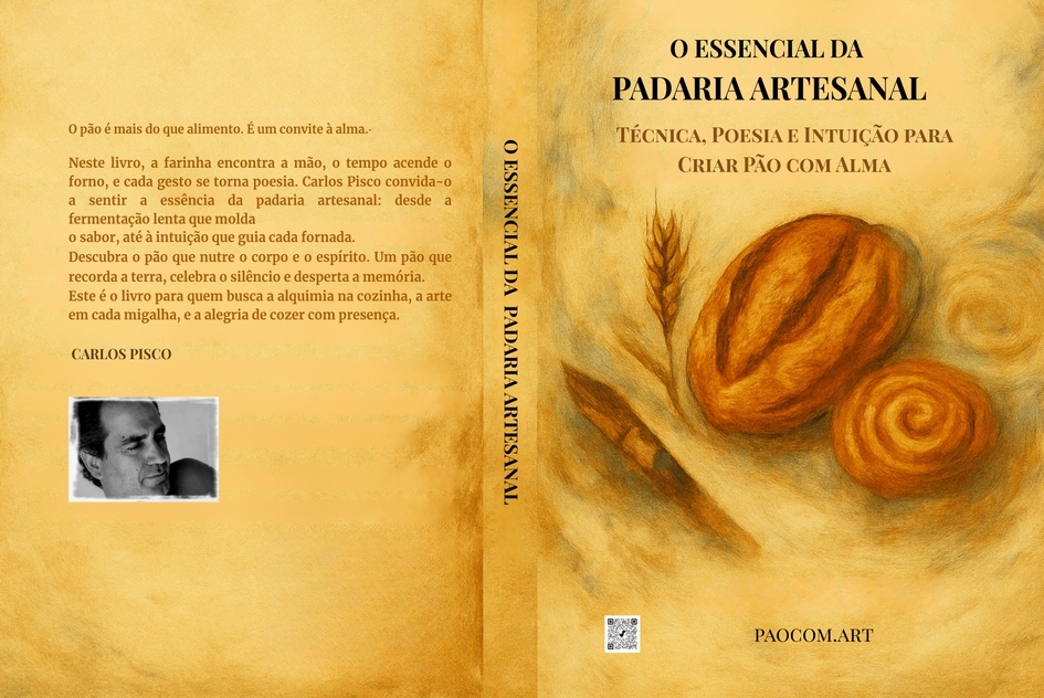 Capa do livro O Essencial da Padaria Artesanal